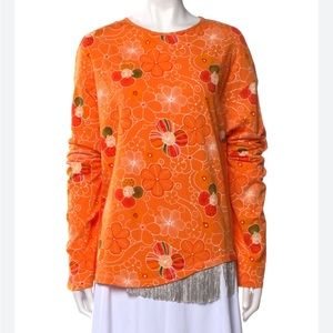 COLLINA STRADA women’s Long Sleeve Poppy T-Shirt
